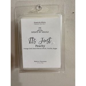 Its Just Peachy Scented Wax Melt Tart - Lovely Peach Scent
